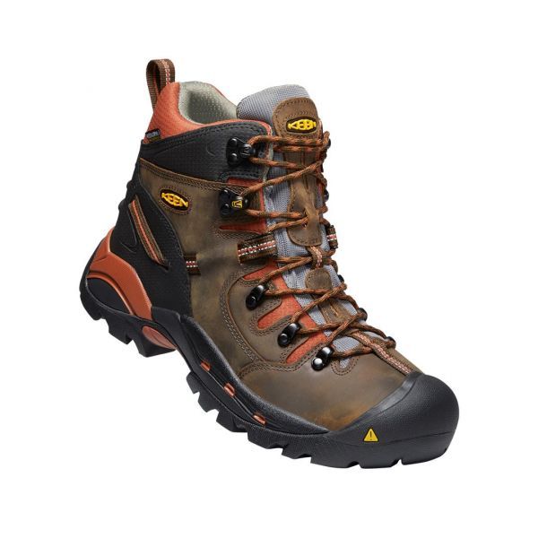Men s PITTSBURGH SOFT TOE CASCADE BROWN BOMB