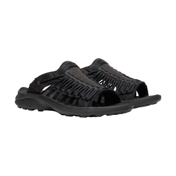 新品未使用 26cm KEEN UNEEK SNK SLIDE Women's UNEEK SNK SLIDE (BLACK/BLACK)