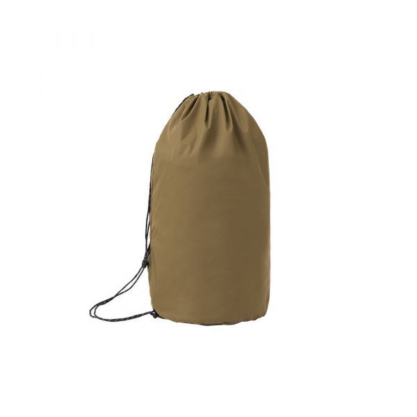 KHT RECYCLE DRAWSTRING BAG IN POUCH (DARK OLIVE)