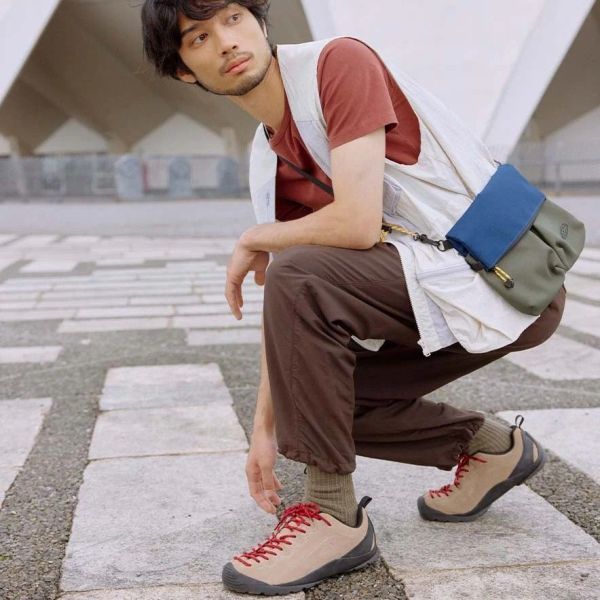 KEEN JASPER SILVER MINK スニーカー