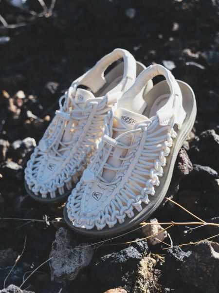 KEEN UNEEK★24.5 white Women's Two-Cord Sandals - UNEEK | KEEN Footwear