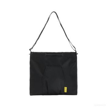 HARVEST 2WAY TOTE (BLACK/BLACK) #F