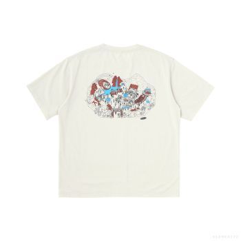 KEEN HARVEST PARK TEE (WHITE CAP)