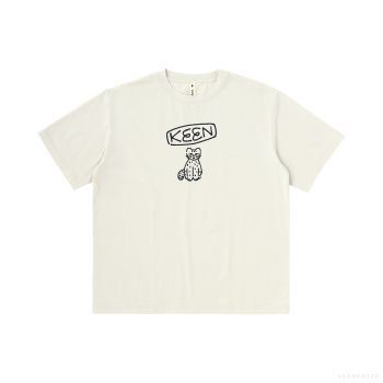 KEEN US4 HARVEST LOGO TEE (WHITE CAP)