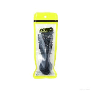 KEEN BUNGEE SHOELACE KIT (BLACK) #F