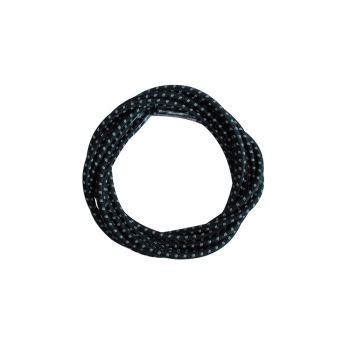 KEEN SHOELACES 3MM BLACK / SLIVER