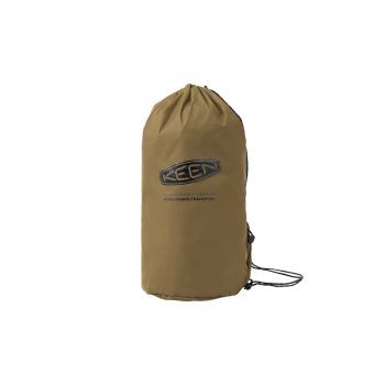 KHT RECYCLE DRAWSTRING BAG IN POUCH (DARK OLIVE)