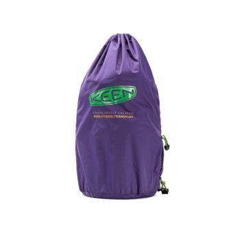 KHT RECYCLE DRAWSTRING BAG IN POUCH (PURPLE) #F