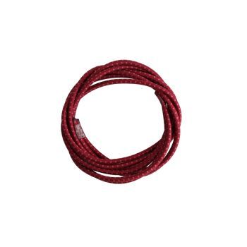KEEN SHOELACES 3MM RED DAHILIA